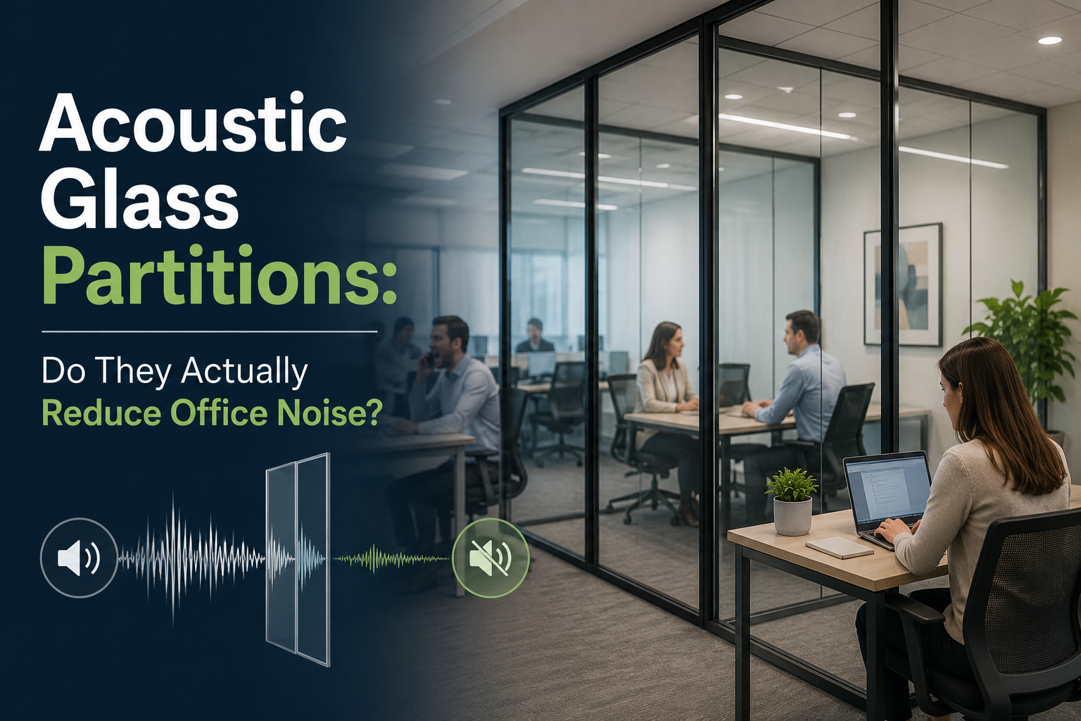 Acoustic Glass Partitions: Do They Actually Reduce Office Noise?
